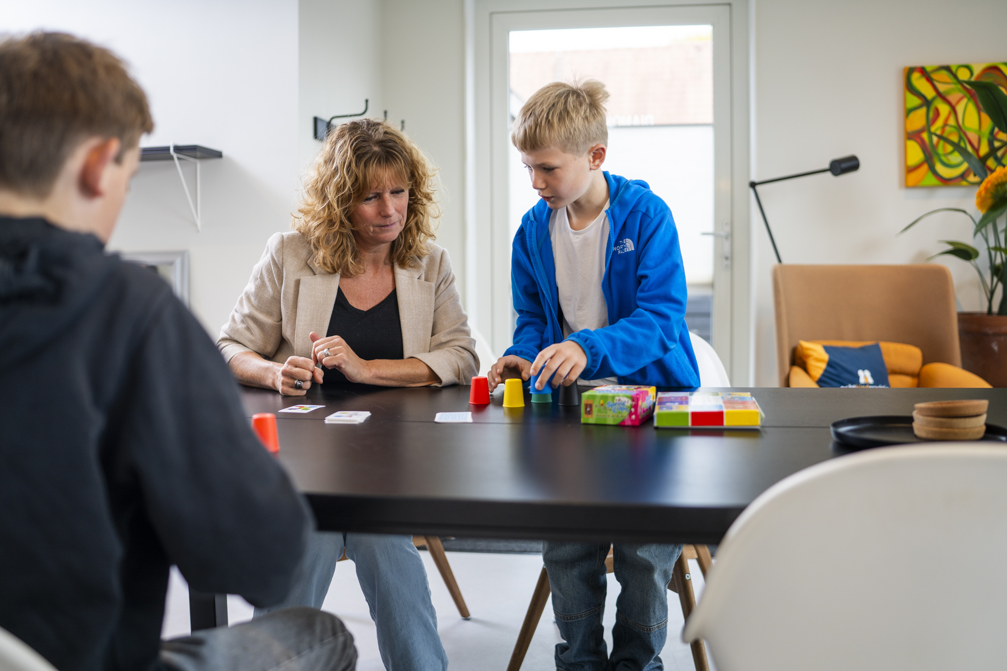 Team van echtkinderachtig